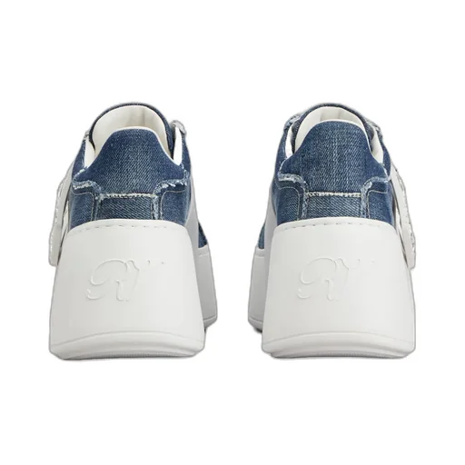 Viv' Skate Sneakers In Denim