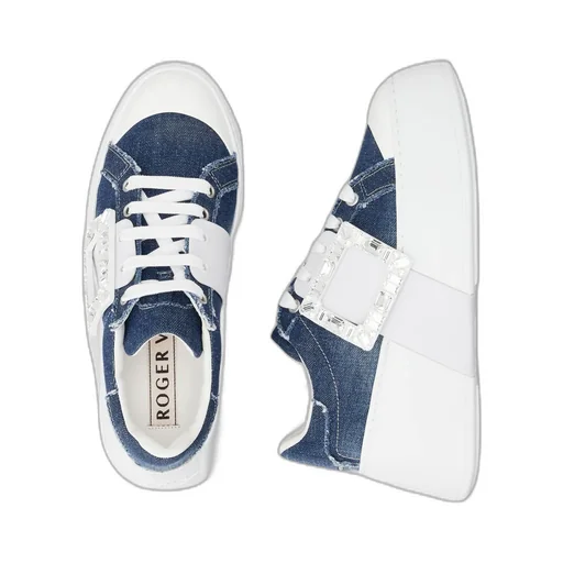 Viv' Skate Sneakers In Denim