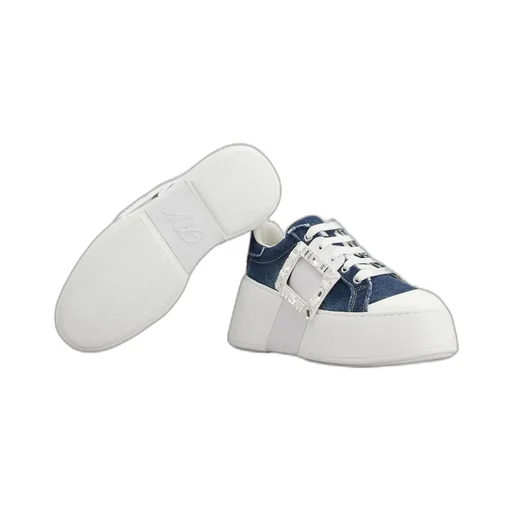 Viv' Skate Sneakers In Denim
