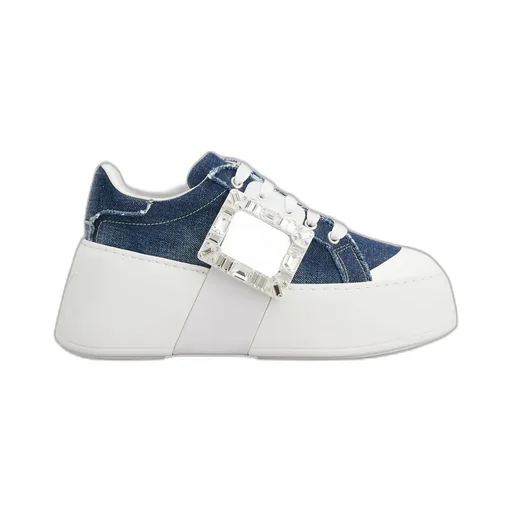 Viv' Skate Sneakers In Denim