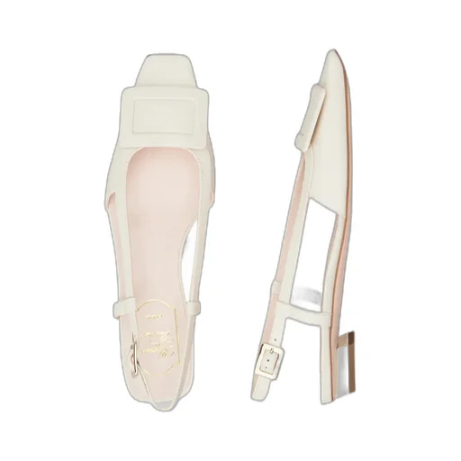 Belle Viver Slingback Ballerinas In Leather