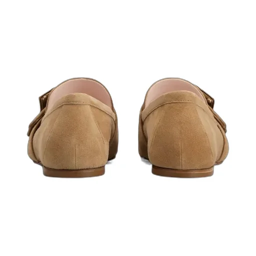 Roger Vivier Logo-Engraved Flat Shoes