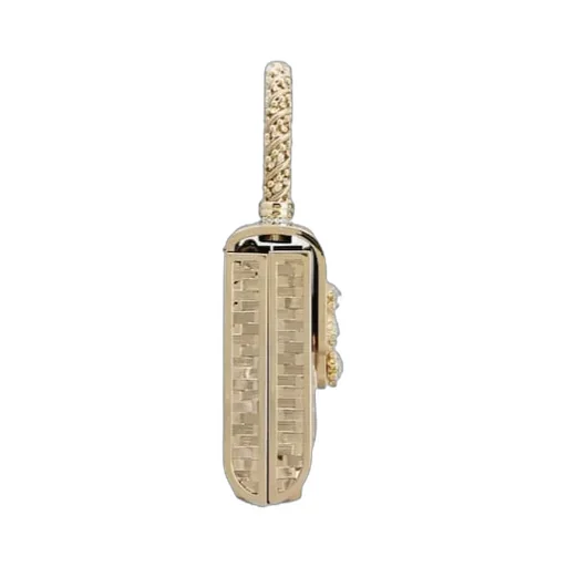 Jewel Efflorescence Mini Bag In Metal