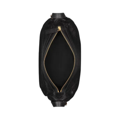 Medium D-Journey Bag In Crinkled Calfskin