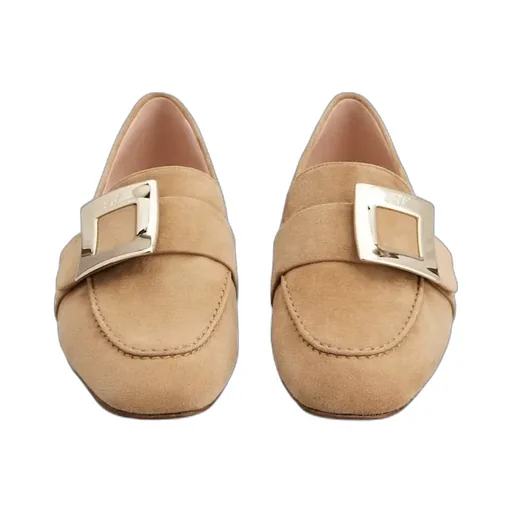 Roger Vivier Logo-Engraved Flat Shoes