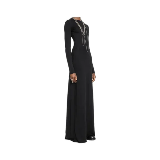 Eva Long-Sleeve Cut-Out Maxi Dress