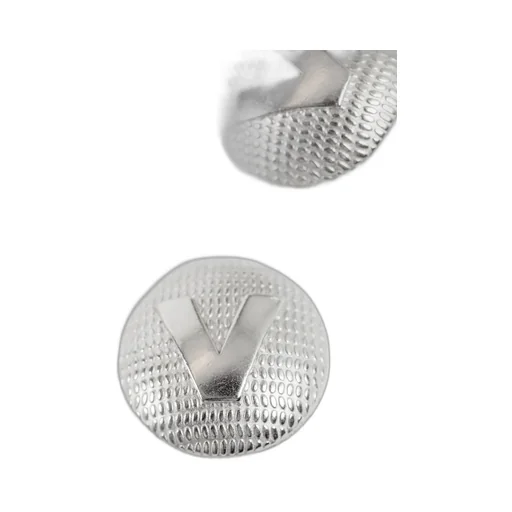 Fancy-V-Button-Clip-Earrings