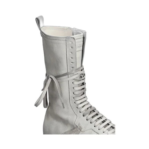 Ann Demeulemeester Logo Embossed Lace-Up Sneakers