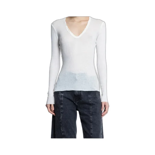 V-Neck Long-Sleeve T-Shirt