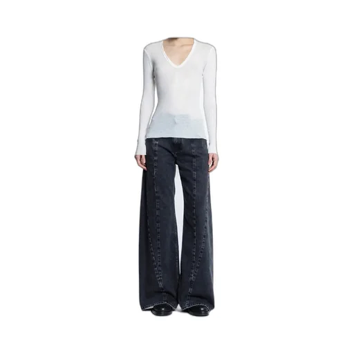 V-Neck Long-Sleeve T-Shirt