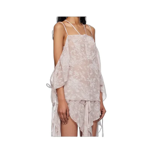 Ann Demeulemeester Valeska Bias Top