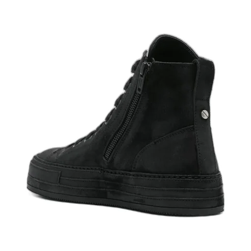 Coated-Finish Sneakers