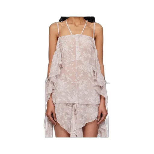 Ann Demeulemeester Valeska Bias Top