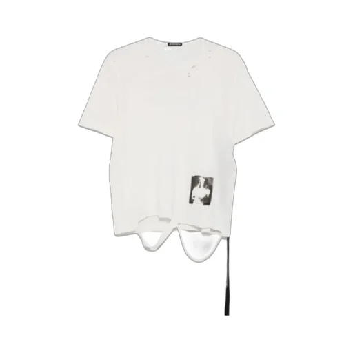 Ann Demeulemeester Distressed Crewneck T-Shirt