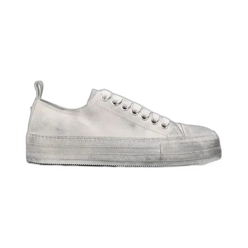 Distressed-Finish Sneakers