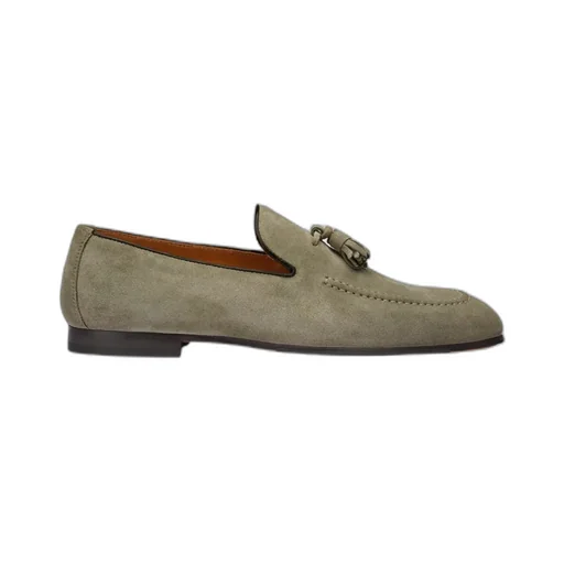 Doucal's Tassel-Detailed Round Toe Loafers
