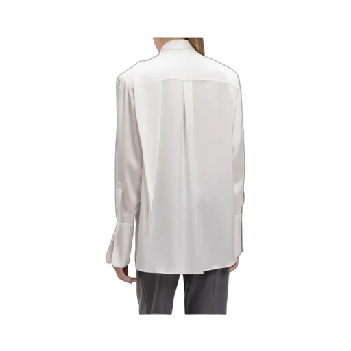 Bow-Detail Satin Shirt