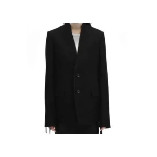 Single-Breasted Blazer Coat
