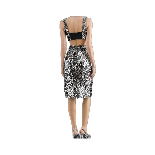Dolce & Gabbana Sequined Bralette Top