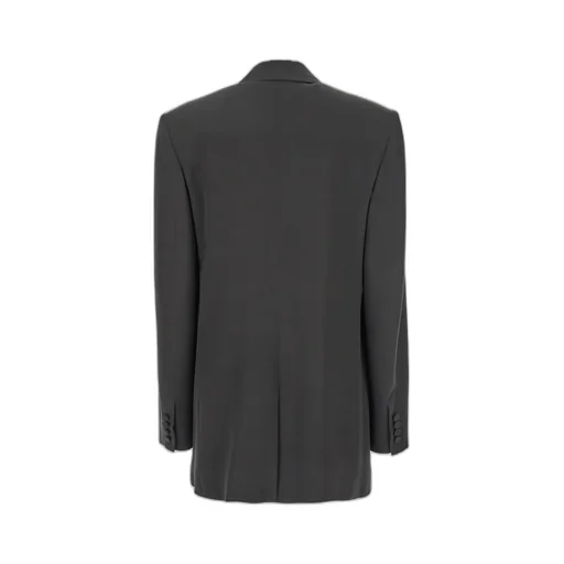 Saint Laurent Single-Breasted Long-Sleeved Blazer