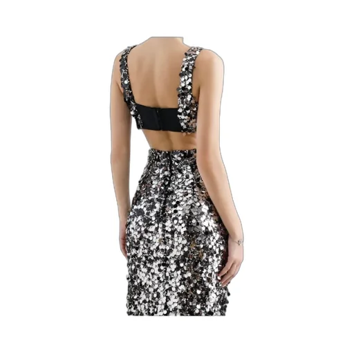 Dolce & Gabbana Sequined Bralette Top