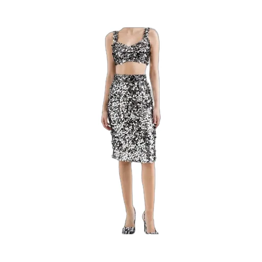 Dolce & Gabbana Sequined Bralette Top