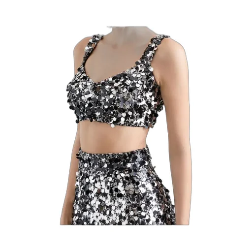 Dolce & Gabbana Sequined Bralette Top