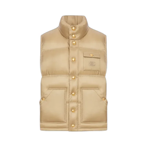 Sleeveless Cotton Coat