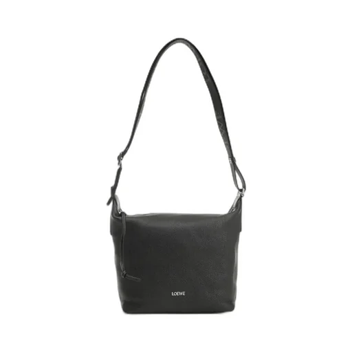 Loewe Cubi Logo Embossed Small Crossbody Bag