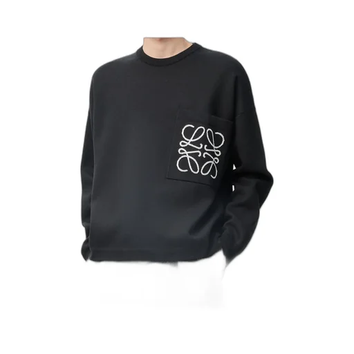 Loewe Logo-Intarsia Crewneck Jumper