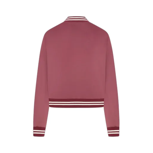 Teddy Tracksuit Jacket In Double Face Jersey
