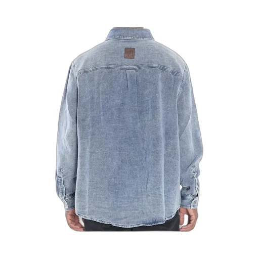 Long-Sleeve Denim Shirt