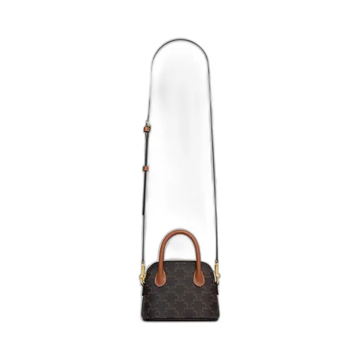Mini Honorine In Triomphe Canvas And Calfskin
