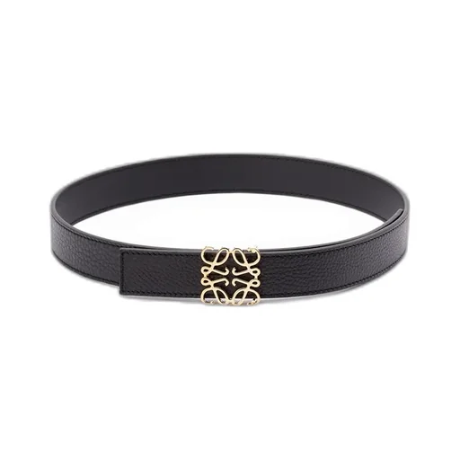 Loewe Logo-Buckled Square Tip Belt
