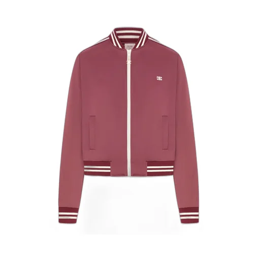 Teddy Tracksuit Jacket In Double Face Jersey