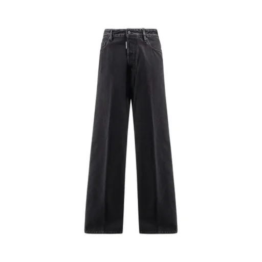 Dsquared2 Logo Patch Loose Fit Jeans
