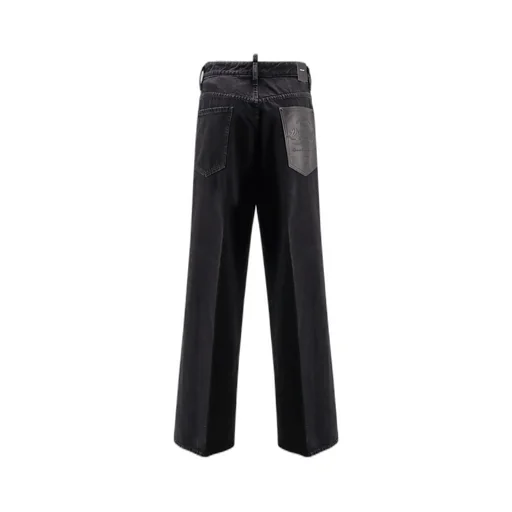 Dsquared2 Logo Patch Loose Fit Jeans