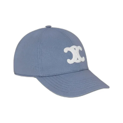 Triomphe Baseball Cap In Cotton Gabardine