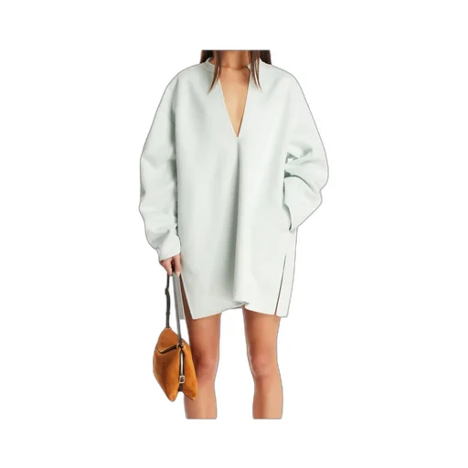 Jil Sander Long-Sleeved V-Neck Top