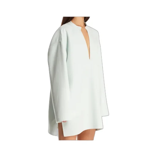 Jil Sander Long-Sleeved V-Neck Top