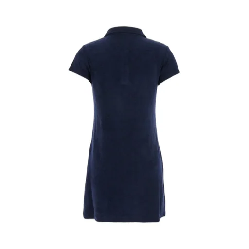 Mini Polo Dress In Terry Cotton