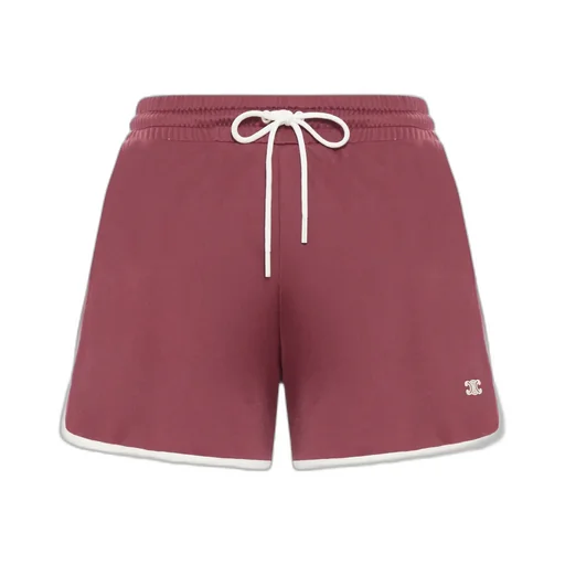 Mini Jogger Shorts In Double Face Jersey