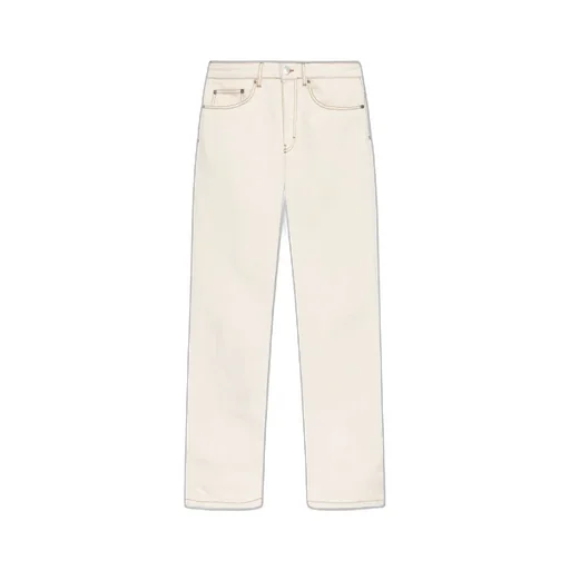 Ami Paris Contrast Stitch Jeans