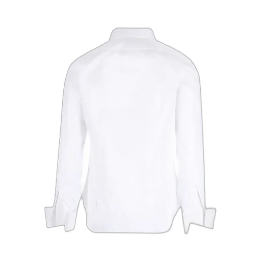 Barba Long-Sleeved Curved-Hem Shirt