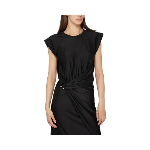 Draped Midi Dress