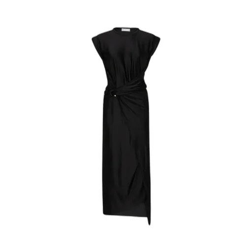 Draped Midi Dress