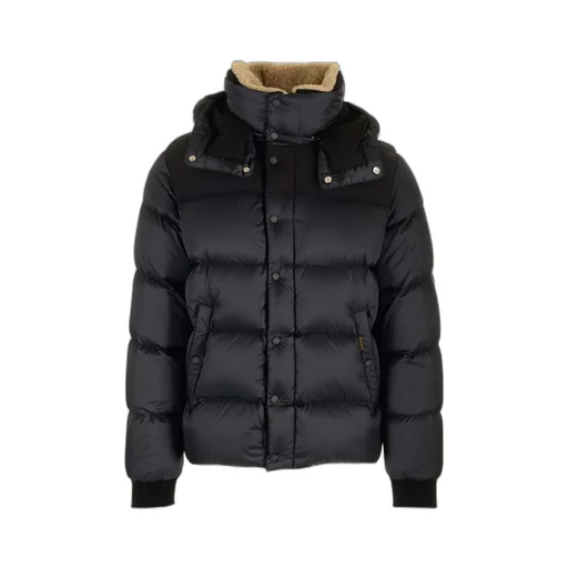 Hooded Quilted Down Jacket
