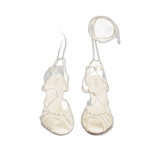 Forte Forte Tubular Lace-Up Sandals
