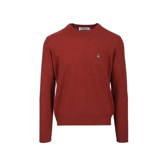 Vivienne Westwood Orb Embroidered Crewneck Jumper