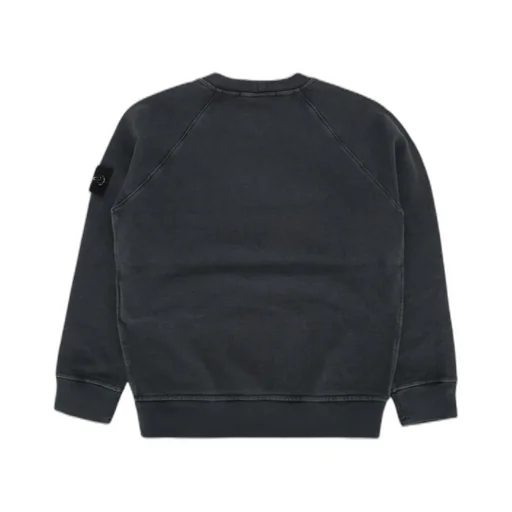 Stone Island Junior Logo Patch Crewneck Sweatshirt